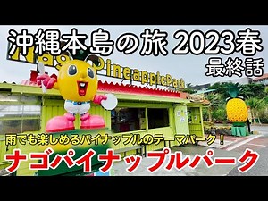 Okinawa Main Island Trip 2023 Spring Episode 5 (Final Episode) ~Nago Pineapple Park~