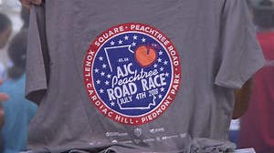 AJC Peachtree Road Race t-shirt design unveiled