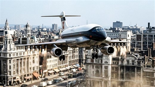 The jetliner that could take off vertically - 16 lift fans