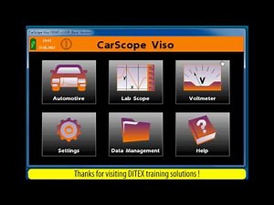 Automotive oscilloscope (Lab Scope) Tool - Testing CKP sensors with CarScope Viso