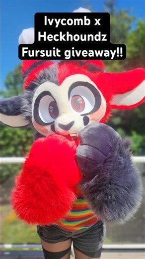 IVYCOMB x HECKHOUNDZ FURSUIT GIVEAWAY!!!! 👀