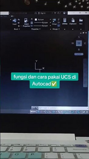fungsi dan cara pakai UCS di Autocad! #tipsandtricks #trading #autocad #ucs #tutorial #arsitek