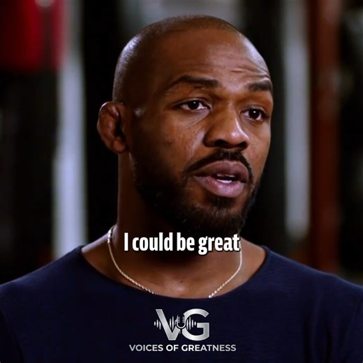 @voicesofgreatness_ on Instagram: "Jon Jones — Built, Not Born Confident A shift happens when someone actively replaces uncertainty with discipline and belief. Consuming the right ideas repeatedly can reprogram how a person sees their own potential. The moment the past stops defining identity, growth becomes inevitable. Do you agree with him? Comment below. Speaker: Jon Jones Follow @voicesofgreatness_ for more. Track: secrets (slowed + reverb) · julez #jonjones #mmafighter #championmindset #sel