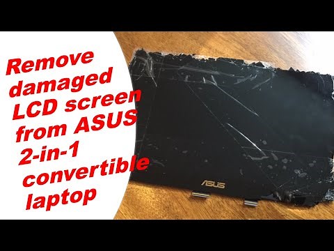 How to replace LCD screen in ASUS Q325, Q325UA, Q325U or Zenbook Flip S UX370, UX370UA, UX370U