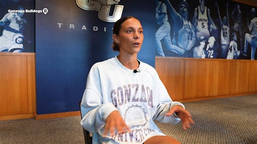 Gonzaga's Allie Turner on how impactful the seniors were from last season