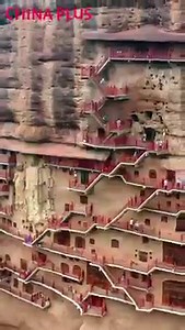 36K views · 671 reactions | Known as one of China's four greatest grottoes, the Maiji Mountain Grottoes in Tianshui, Gansu dates back more than 1,600 years. There are 221 caves and niches in the grottoes containing more than 10,000 statues. Most of them were built on the cliff, making this world cultural heritage site a hit with tourists. #MidAutumnFestival #FunChina | China Plus Culture | Facebook