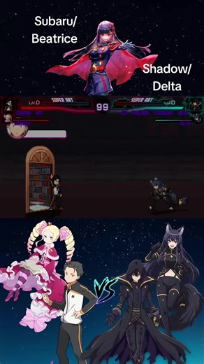 Isekai Fights Part 18: Subaru vs Beatrice & Delta