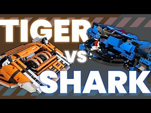 Battle of the beasts: who will win? | Tiger Feet vs Sharknado | Lego Robot Combat