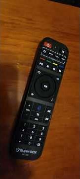 SuperBox Remote Control info and programming
