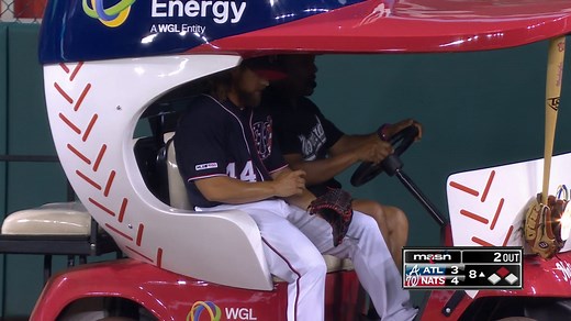 Rosenthal takes the bullpen cart