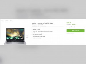 宏碁推出新款 Aspire 3 笔记本：搭载 i3-N305 8 小核处理器，480 美元起