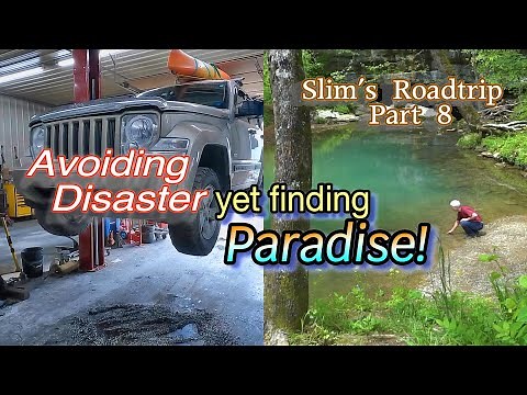 Avoiding Disaster yet finding Paradise! Slim's Roadtrip Part 8