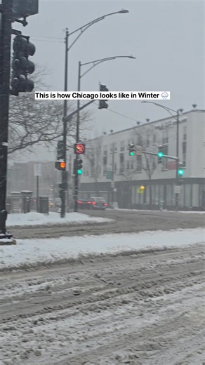 This is how Chicago looks like in Winter 🌧 #snow #travel #chicago #tours | USA FIRST