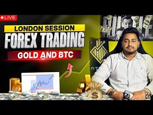 LIVE FOREX ANALYSIS | LONDON SESSION|GOLD / BTC | FOREX HINDI | SEPT 18 | DAY 152 | VertexFx Trader