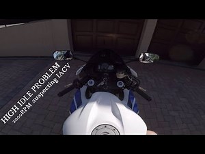 HIGH Idle Problem IACV Fix CBR600RR