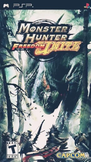 Monster Hunter Freedom 1&2 for Playstation portable The Best game everyone PSP UMD