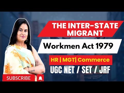 The Inter-state Migrant Workmen Act 1979 Part Labour Law #migrantworker #commercenetjrf