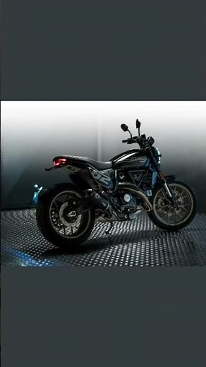 Vehicle: The text highlights the 2025 Ducati Scrambler Full Throttle.Style: It features a racin