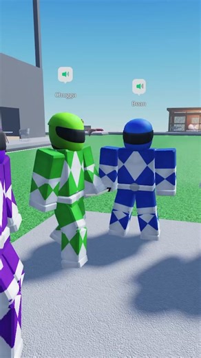 Power rangers on roblox #fyp #fypシ #robloxvc #roblox #deepvoice #deepvoicevids #micup #gaming #damonxm