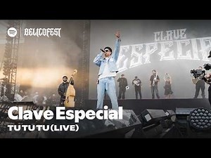 Clave Especial - "Tu Tu Tu" (LIVE) at Spotify x Belicofest