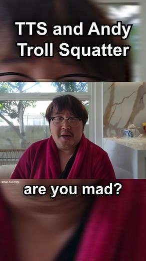 We had some fun with this one, my audience found a YT channel she had where she was posting my address and her POV. The entire time I was trying to just trigger her. It looks so scripted with her pov ☠️#fyp #asianandy #funny #squatter #troll