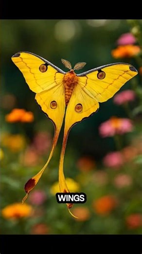 The Most Beautiful Moth on Earth 🦋