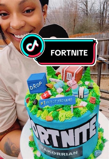 Fortnite-Themed Cake Creations by Cake Lady