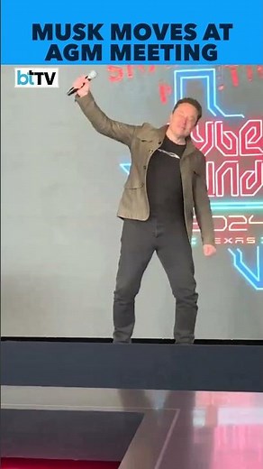 Elon Musk Dancing Moves At The Tesla Annual Grand Meeting At Texas