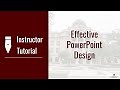 Effective PowerPoint Design - eSAIL