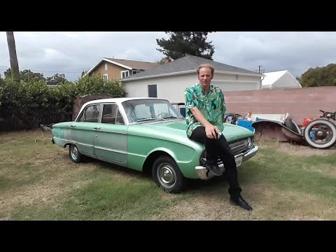 1961 Ford Falcon overview. Restoration project.