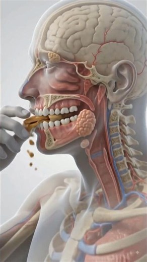 How Gastric Juice Works in the Human Stomach? | Digestive System 3D Animation 🧪💊 #shorts