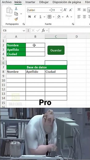 Mira la forma más rápida de guardar registros en Excel 💾