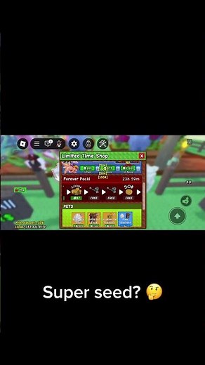 Gag forever pack for super seed July 26 - 27 🤔