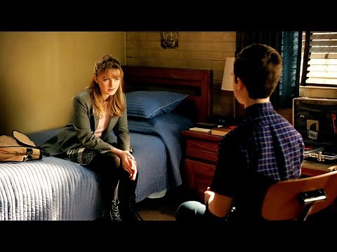 Young Sheldon - PAIGE Stays in Sheldon's Dorm - Season 5 NEW!!
