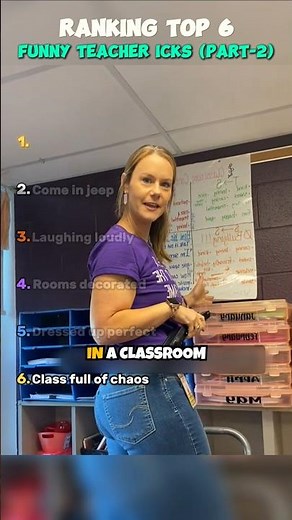 Ranking funny teacher icks Part 2 #teacher #funny