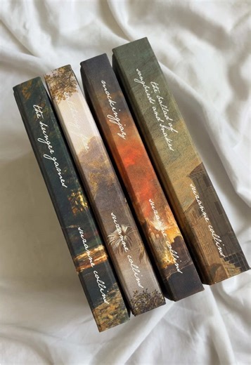 Creating My Hunger Games Set: A Bookbinding Journey