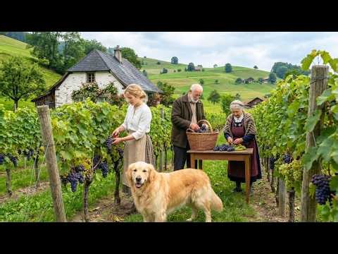 Exploring the Most Beautiful Mountain Village on Earth | Rich Grape Harvest & Wine Selling