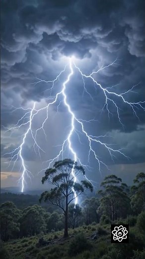 HOW DOES LIGHTNING FORM? ⚡ #didyouknow #sciencefacts #documentary #physics #educational