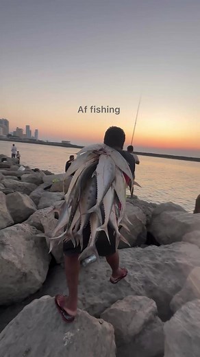 Fishing at Sunset: A Scenic Shoreline Experience