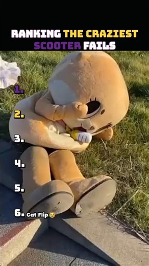 Ranking the Craziest Scooter Fails😂🛴