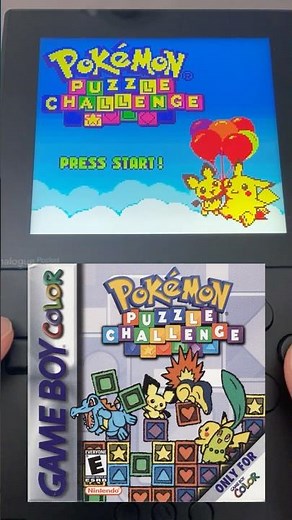 SECRET game hidden in Pokemon Puzzle Challenge - how to unlock #PanelDePon #Pokemon #GBC