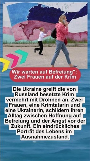 Wir warten auf Befreiung": Zwei Frauen auf der Krim | #Krim #Ukraine #Russland #Besatzung #Krieg
