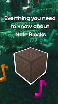 Everything you need to know about note blocks #minecraft