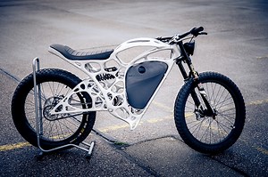 airbus subsidiary 3D prints working motorcycle frame from high-strength aluminum alloy