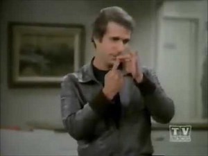 Fonzie Learned Sign Language
