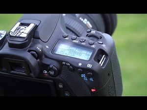 Canon 80D - How To Use The Internal Intervalometer For Timelaps