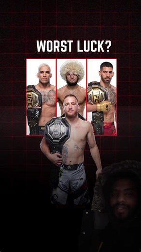 Does Justin Gaejthe have the worst luck in title fights ? 👇 #ufc #ufc324 #justingaetje #mma #combatsports