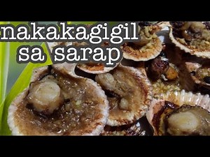 GARLIC BUTTER SCALLOPS | SCALLOPS RECIPE TAGALOG