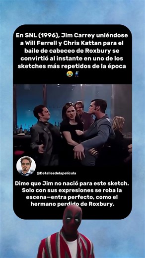 Jim Carrey se Une al Baile de Roxbury 😭🔥 | SNL (1996)