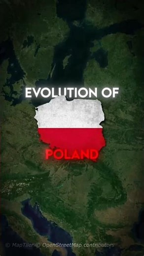 Evolution Of Poland 🇵🇱🔥 #history #shorts